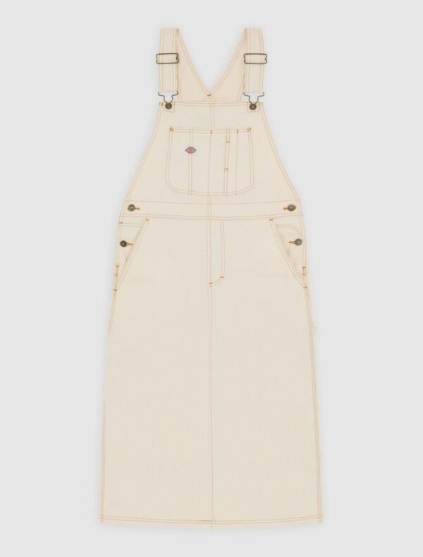 Dickies Bib Overall dress eggshell