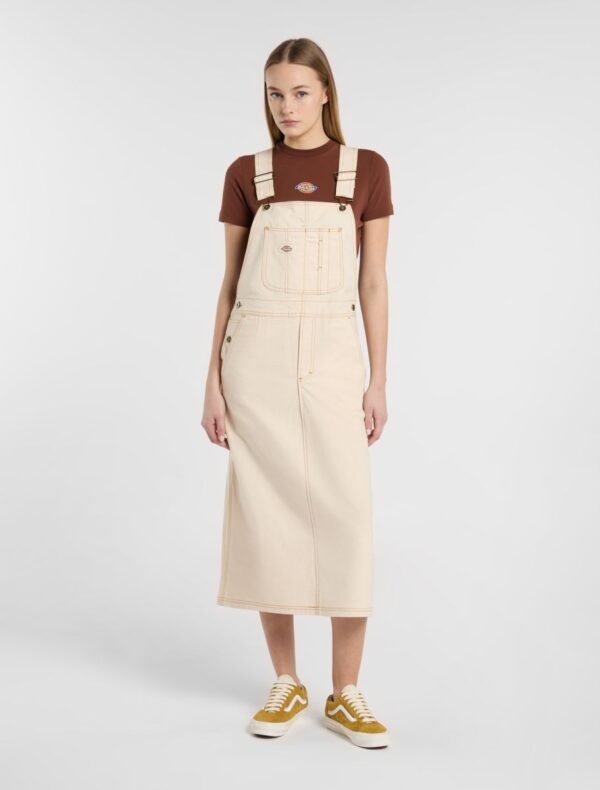 Dickies Bib Overall dress eggshell - Image 3