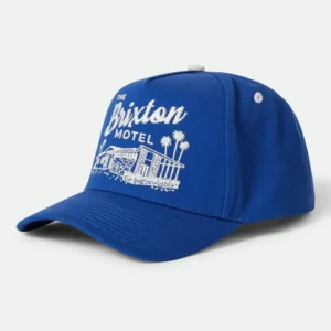 Brixton Motel Netplus Snapback electric blue