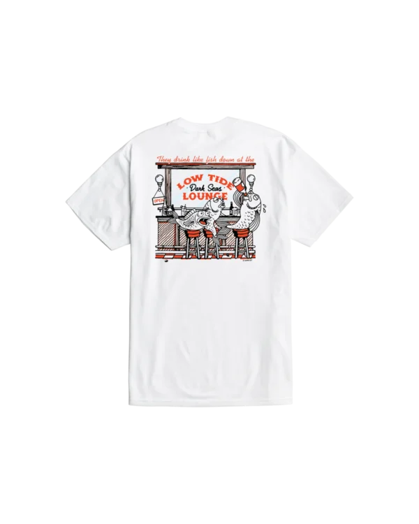 Dark Seas Bar Stool t-shirt white
