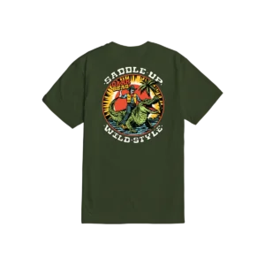 Dark Seas Wild Style t-shirt military green
