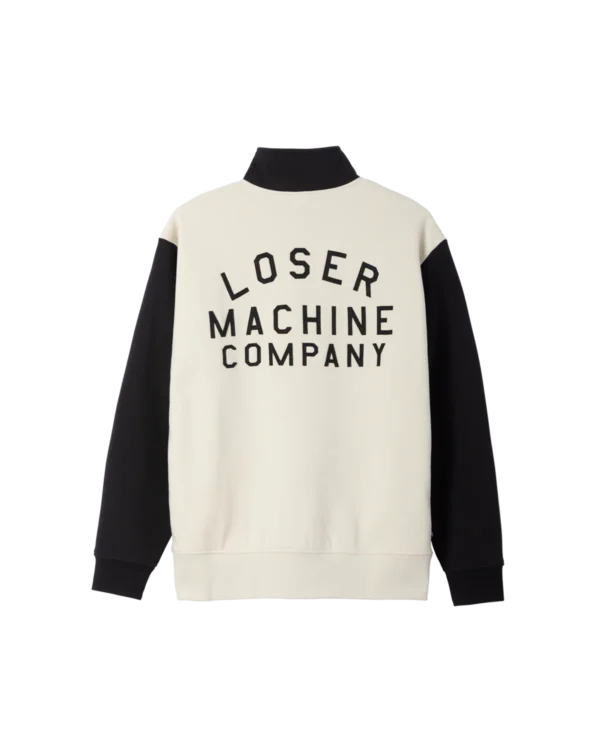 Loser Machine Herndon half zip pullover black/bone - Image 2