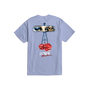 Loser Machine Rear View tee digital violet