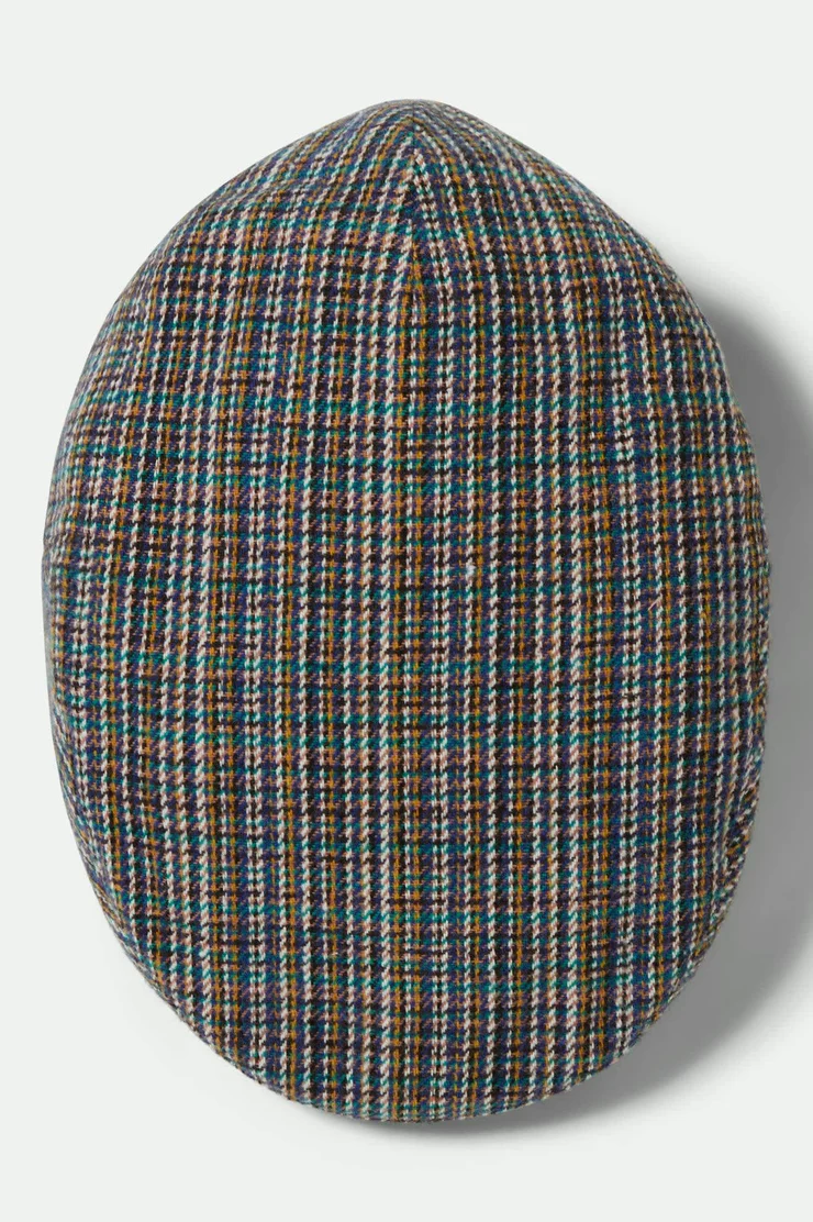 Brixton Hooligan flat cap multi plaid - Image 3