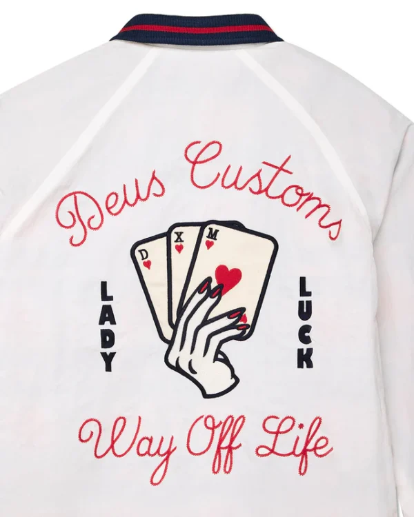 Deus ex Machina Big Barbara Coach jacket whisper white - Image 3