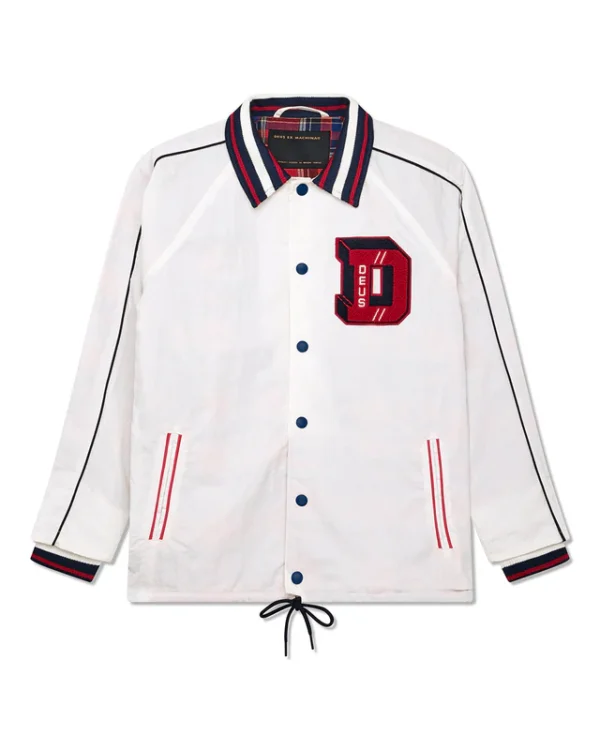 Deus ex Machina Big Barbara Coach jacket whisper white - Image 2