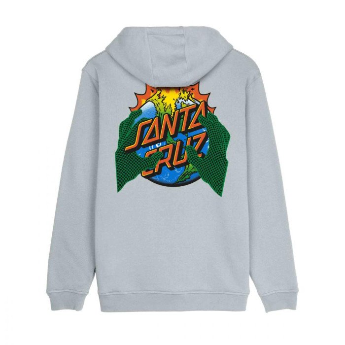 Santa Cruz Kendall End Of The Dot hoodie storm grey