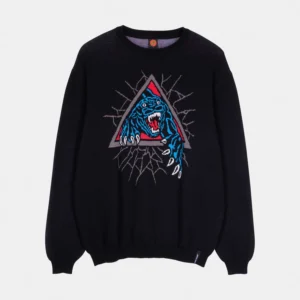 Santa Cruz Natas SC Panther knit sweater black