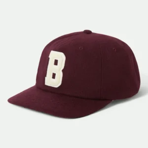 Brixton Big B adjustable hat port textured wool