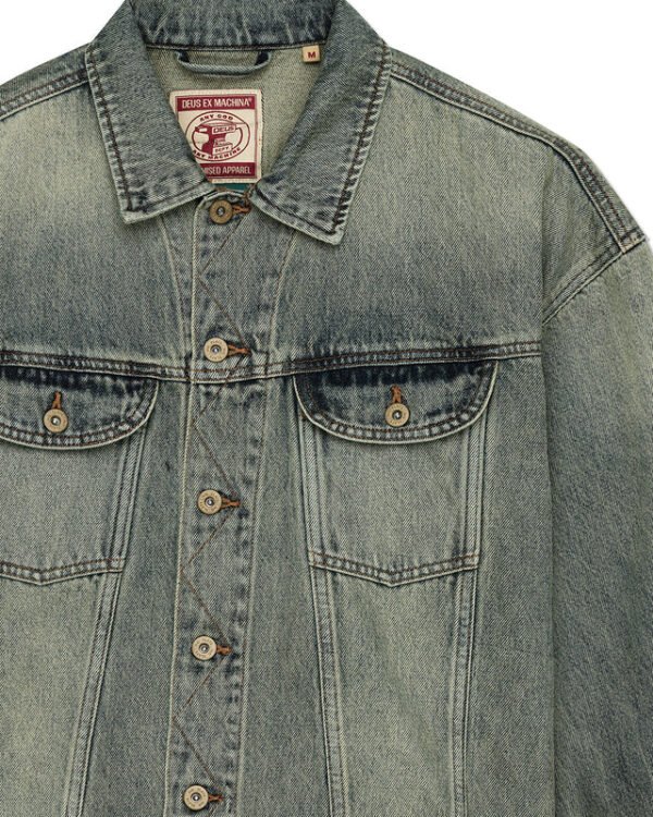 Deus ex Machina Sasafras Jacket dirty denim - Image 4
