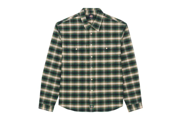 Dickies Johnsonville long sleeve shirt pine