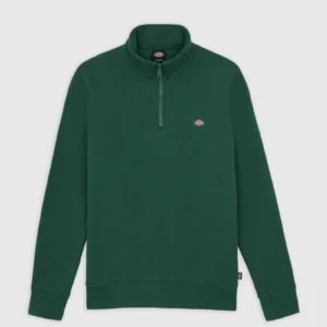 Dickies Oakport Quarter Zip sweater pine