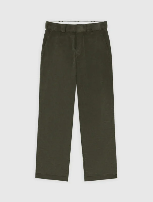 Dickies Rib Cord 874 carpenter pants olive green