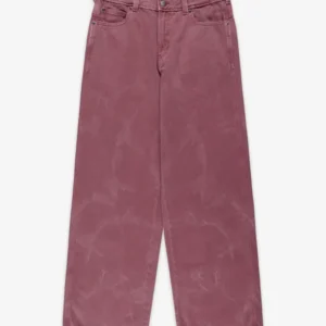 Dickies 958 Work Jeans Baggy Straight washed red