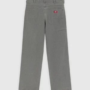 Dickies Double Knee Work Jeans loose fit grey wash tinted