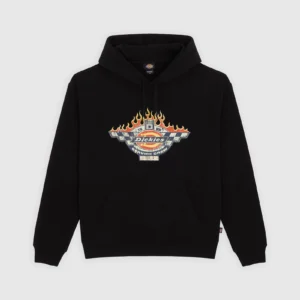 Dickies Nashport pullover hoodie black