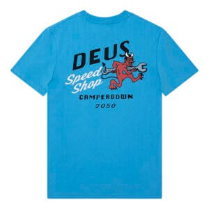 Deus ex Machina Dogleg t-shirt bonnie blue