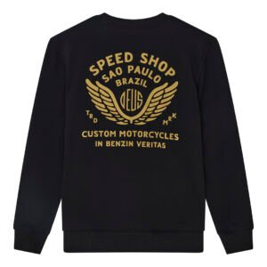 Deus ex Machina Munificence crew black