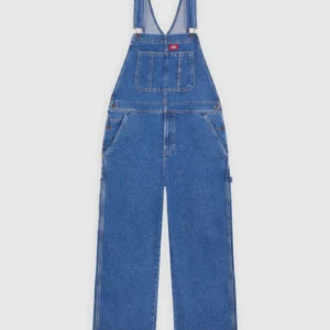 Dickies Loose fit denim bib classic blue