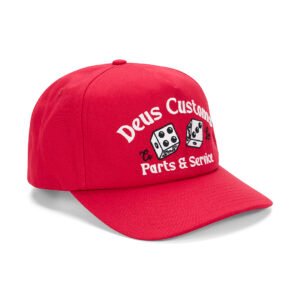 Deus ex Machina Knucklebones cap melon red
