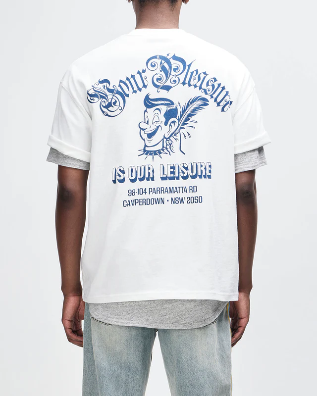 Deus ex Machina Ruff And Smooth tee vintage white - Image 3