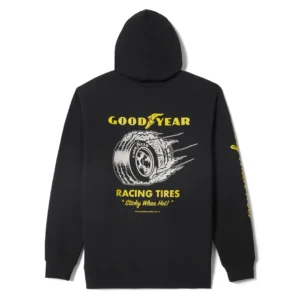 Brixton x Goodyear Cheater Slick hoodie black