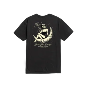 Dark Seas Moon Maiden t-shirt black glow in the dark