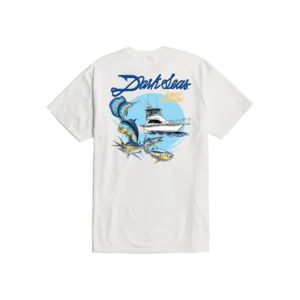 Dark Seas Reel Legends tee vintage white