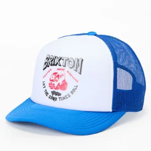Brixton Garnet Netplus High Profile trucker Royal/White