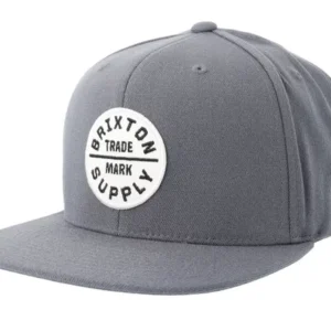 Brixton Oath III snapback future grey
