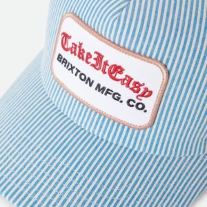 Brixton Take It Easy trucker hat two boot stripe