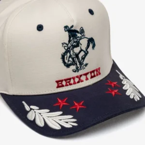 Brixton Rodeo Snapback Off White/Navy