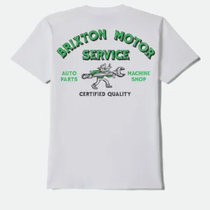 Brixton Dyson t-shirt white