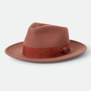 Brixton Eames fedora teak/caramel