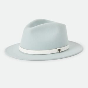 Brixton Messer Fedora seagrass whitecap