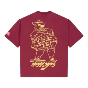 Deus ex Machina Bloomers OS tee biking red