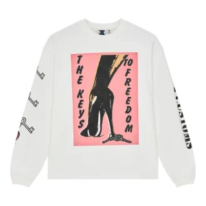 Deus ex Machina Locket OS longsleeve tee white