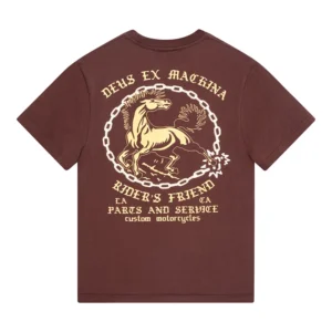 Deus ex Machina Unchained tee brown