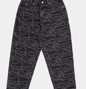 Santa Cruz Big Pants Barbed Wire print