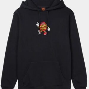 Santa Cruz Dot Guy Front hoodie black