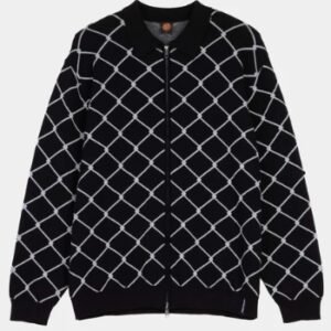 Santa Cruz Harmon Zip Cardigan Chain Repeat black