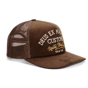 Deus ex Machina Marsden trucker cap brown
