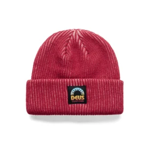 Deus ex Machina Melody 2 tone beanie cherry red